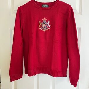 Red Woman’s Sweater